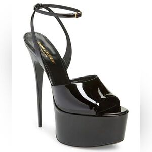 Saint Laurent Kika Platform Sandals